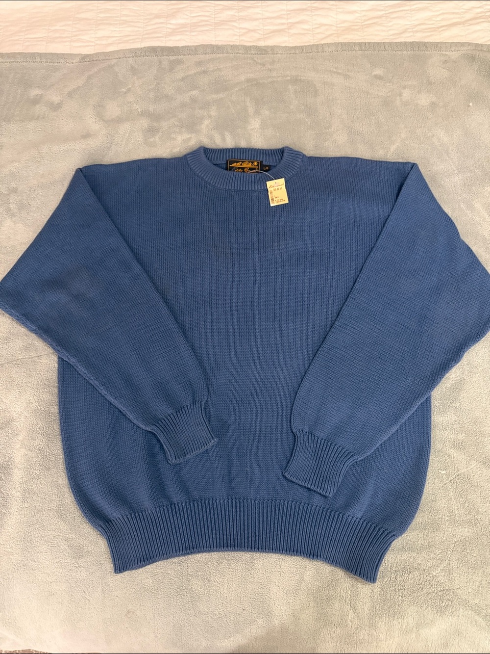 Quiksilver Men's Crewneck Sweater in Slate Blue